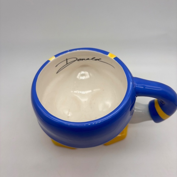 Disney Theme Parks Donald Duck 'Donald' Feet Novelty Ceramic Coffee Mug - Picture 2 of 16